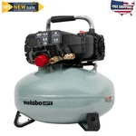 Metabo Hpt Air Compressor, Pancake, 6-gallon, 165 Psi, Ec711s New. Fixed Price $250.00.