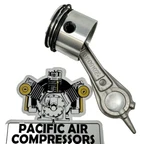 Fc216022003 Rolair Piston, Connecting Rod & Ring Set (216022002f). Fixed Price $45.00.