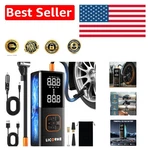 Multifunctional Cordless Air Compressor: Inflate Tires & Power Devices With Ease. Fixed Price $56.99.