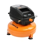 Fornax Pancake Air Compressor, 3 Gallon, 110 Psi Portable Orange. Fixed Price $110.76.