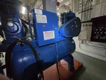 Quincy 100 Gallon Air Compressor Model 6120550 5hp Reliance Motor (sku: 111511). Fixed Price $4400.00.