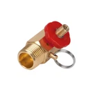 Hand Carry Air Tank Manifold W/ Safety Valve 150 Psi, 1/2" Mpt X 1/4" Fpt Out. Fixed Price $15.46.