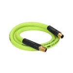 Flexzilla Hfz1206yw4s Air Whip Hose, 1/2" X 6ft Swivel Ends, All-weather. Fixed Price $54.83.