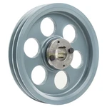 Cast Iron 8.25" Dual Groove Pulley Belt A Section 4l With 1-3/16" Sheave Bushing. Fixed Price $89.95.
