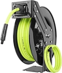 Flexzilla Retractable Air Hose Reel: 3/8" X 50ft - Heavy Duty L8611fz. Fixed Price $170.00.
