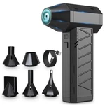 Think Buddy Compressed Air Duster Gun - Powerful Cordless Rechargeable 4-gea. Fixed Price $90.24.
