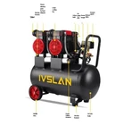Silent Oil-free Air Compressor Mini Portable For Woodworking. Fixed Price $664.99.
