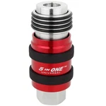 Milton S-1750 Safety Exhaust Coupler, 1/4" Body, Fnpt - 1ea. Fixed Price $27.45.