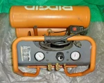 Ridgid Twin Stack Oil-free 4.5 Gal Portable Air Compressor. Model Of45150. Fixed Price $297.00.