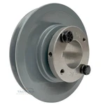 Ak49h W/ 1-1/4" Bore H Bushing 4.75" Single Groove Pulley A Section V Belt 4l. Fixed Price $45.95.