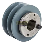 Cast Iron 3.75" Dual Groove Pulley Belt B Section 5l With 1-1/8" Sheave Bushing. Fixed Price $56.95.