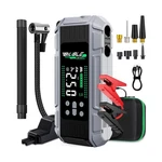 8000a Jump Starter With Air Inflator/deflator Compressor, 65w Charging Car Ba.... Fixed Price $109.52.