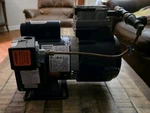 General Air Ol12516ac Riser Mount Oil Less Compressor, 1.52 Cfm, 125 Gal, 11. Fixed Price $899.99.