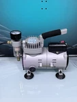 Central Pneumatic S34843 Mini Air Compressor 1/8hp Model Airbrushing War Hammer. Fixed Price $69.95.