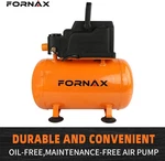 3 Gallon Portable Air Compressor 110 Psi Oil Free Quiet Electric Hot Dog Style. Fixed Price $132.99.