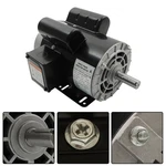 5 Hp 1 Phase Compressor Duty Electric Motor 3450 Rpm 5/8" Shaft 208v-230v 56. Fixed Price $201.66.