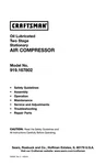 Owners Manual & Parts List Craftsman Stationary Air Compressor -model 919.167802. Fixed Price $19.95.