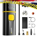 Inflator Car Bike Moto Tires Air Pump A502 Portable Auxito Compressor Tire. Fixed Price $64.99.