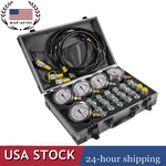 Excavator Construction Hydraulic Pressure Gauge Kit Fits For Caterpillar, Case. Fixed Price $327.92.