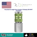 Flexzilla Pro High Flow Coupler 1/4 Body 3/8 Fnpt A53616fz. Fixed Price $16.99.