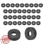Uxcell 25pk Rubber Spacers 30mm Od 10mm Id Anti Vibration Pads. Fixed Price $20.00.