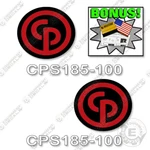 Fits Chicago Pneumatic Cps185-100 Decal Kit Compressor 7 Year Outdoor 3m Vinyl!. Fixed Price $99.95.
