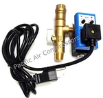 Ingersoll Rand Air Compressor Timed Electric Auto Tank Drain With Strainer. Fixed Price $133.89.