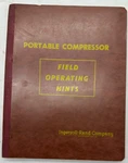 Ingersoll Rand Portable Compressor Field Operating Hints Manual Skua8. Fixed Price $23.96.