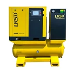 20hp 230v Rotary Screw Air Compressor 81cfm 3-ph Dryer 80 Gal Asme Tank. Fixed Price $8590.00.