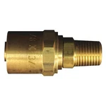 Milton S-621 Reusable Hose End, 1/4" Mnpt, 3/4" Od, Pk10, Brass, 10 Pk. Fixed Price $88.89.