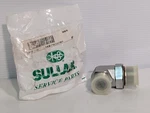 Sullair 02250152-544 Elbow Connector 90 , 1" Sae X 3/4" Orfs Compressor Part. Fixed Price $79.99.
