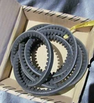 New Atlas Copco 1 Set Of 2 V-belts 950-12828 / 1513 0289 37. Fixed Price $80.10.
