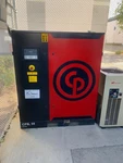 2015 Chicago Pneumatic Compressor With 240 Gallon Vertical Receiving Tank. Fixed Price $15900.00.