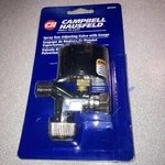 Campbell Hausfeild Mp3276, Spray Gun Air Adj Valve W Gauge 1/4''. Fixed Price $17.22.