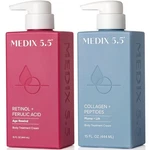 Medix 5.5 Retinol Cream + Collagen Skin Care Set Moisturizer Body & Face L. Fixed Price $60.54.