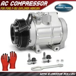A/c Compressor W/ 6-groove Pulley & Fs20 Style For Ford F-150 Explorer Mercury. Fixed Price $163.59.