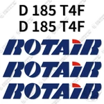 Fits Rotair D185t4f Decal Kit Air Compressor - 7 Year Outdoor 3m Vinyl!. Fixed Price $134.95.