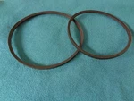 New Large And Small V Belt Set For Atlas 618 Lathe. Fixed Price $26.95.