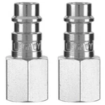 Legacy A53430fz-2pk 2 Pack Flexzilla High Flow Plugs, 1/4 Body, Fnpt. Fixed Price $9.07.