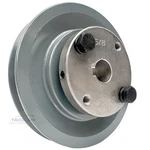 Ak46h W/ 5/8" Bore H Bushing 4.5" Single Groove Pulley A Section V Belt 4l. Fixed Price $44.95.
