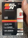 K&n Hp-2006 Oil Filter. Fixed Price $22.00.