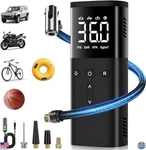 Portable Tire Inflator & Air Compressor 150psi Dc 12v With Lcd Gauge Led Light. Fixed Price $122.48.