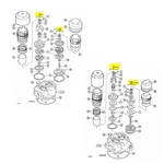 Leroi Dresser Replacement Valve Set With Gaskets For Model 440a. Fixed Price $442.00.