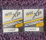 (2) Wix Xp 51348xp Engine Oil Filter-superior Filtration For Full-synthetic Oils. Fixed Price $28.50.