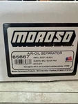 Moroso Air-oil Separator Small Body Black For Subaru Brz, Scion Frs. Fixed Price $180.00.