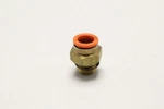 Smc Connector Threaded-to-tube .3750" Push-in .2500" Male Unithread Kq2h11-u02a. Fixed Price $7.95.