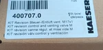 Kaeser Control Venting Valve Repair Kit 400707.0 Genuine Oem New. Fixed Price $189.99.