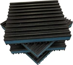 Heavy Duty Anti Vibration Isolation Pads 4" X 7/8" Ribbed Rubber With Blue. Fixed Price $29.99.