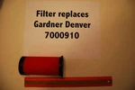 Coalescing Element Replaces Gardner Denver. Fixed Price $50.00.