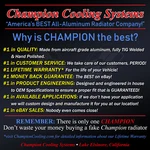 Kool Champion 3 Row All Aluminum Radiator For 1987 Gmc R Series #cc730. Fixed Price $302.53.